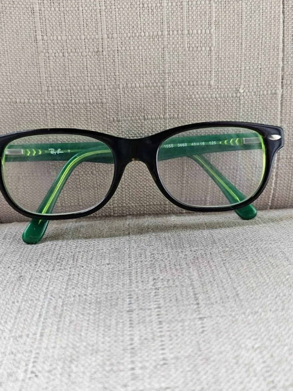 Ray-Ban Youth Eyeglasses Frame Eyeywear RB1555 3665 Glasses Green Tone